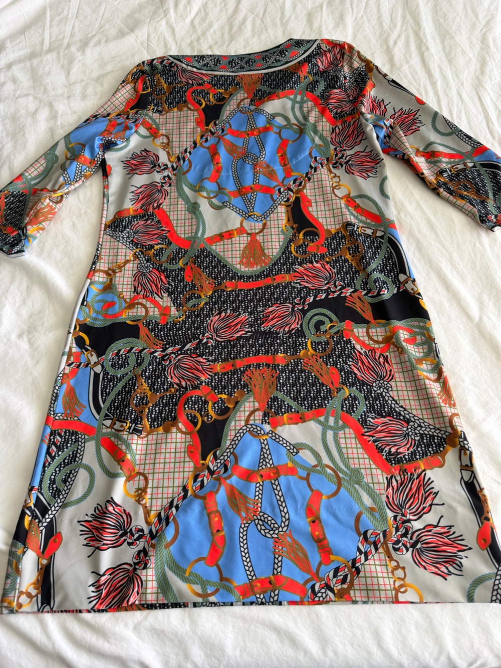 Gretchen Scott Printed Workwear Midi Dress - Picture 9 of 9
